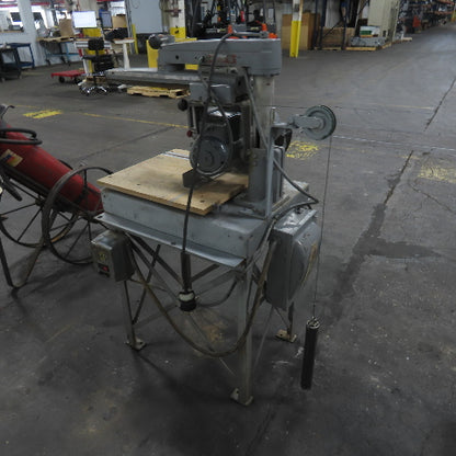 Rockwell M-10002 3/4HP 9" Radial Arm Saw 220/440V 3Ph