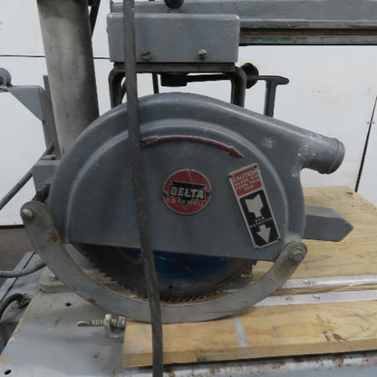 Rockwell M-10002 3/4HP 9" Radial Arm Saw 220/440V 3Ph
