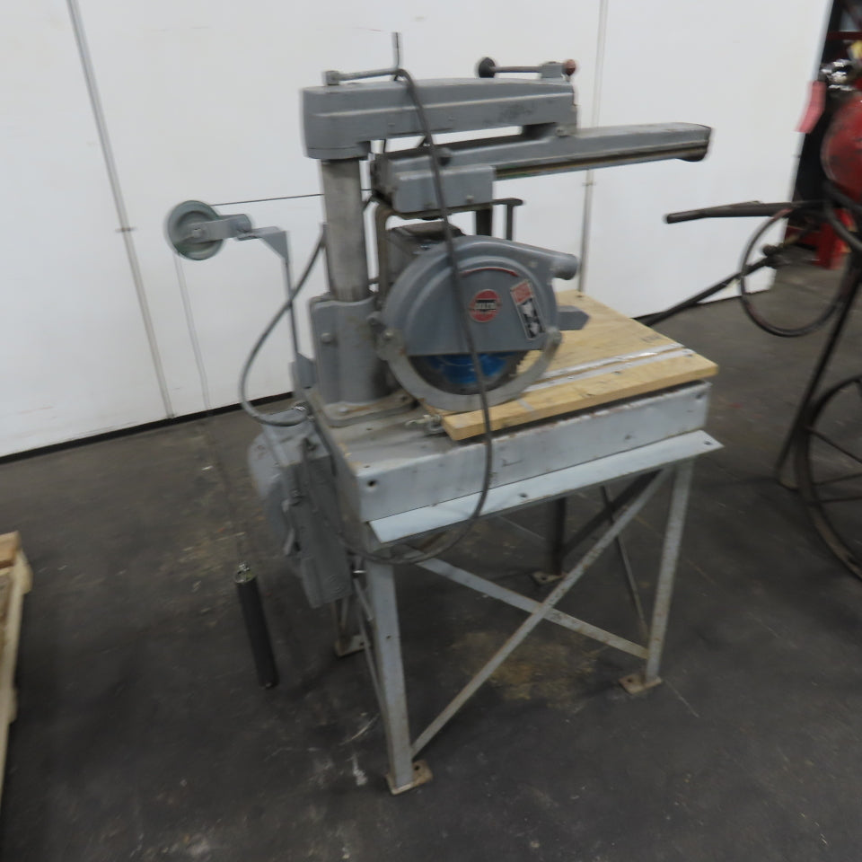 Rockwell M-10002 3/4HP 9" Radial Arm Saw 220/440V 3Ph