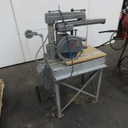Rockwell M-10002 3/4HP 9" Radial Arm Saw 220/440V 3Ph