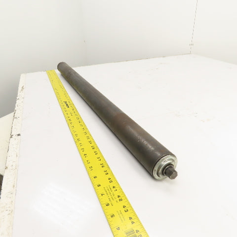 2.5" OD x38" Face Heavy Duty Gravity Conveyor Steel Rollers 11/16" Axle 40-1/8"L