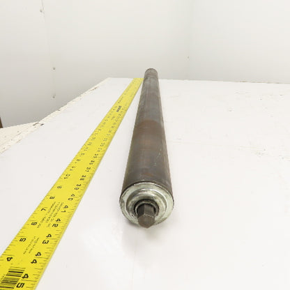 2.5" OD x38" Face Heavy Duty Gravity Conveyor Steel Rollers 11/16" Axle 40-1/8"L