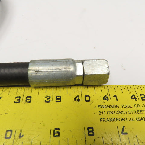 Parker 1/2" (-8) JIC Female Swivel x 3/8" MNPT Hose Assembly 5000PSI 36"