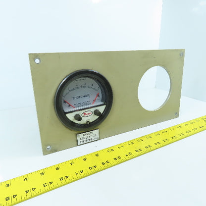 Dwyer Instruments 3005 C Photohelic Pressure Switch Gauge 25PSIG Max W/ Mount
