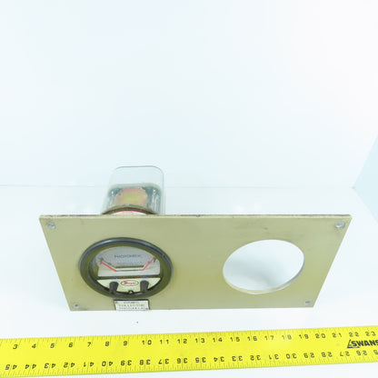 Dwyer Instruments 3005 C Photohelic Pressure Switch Gauge 25PSIG Max W/ Mount