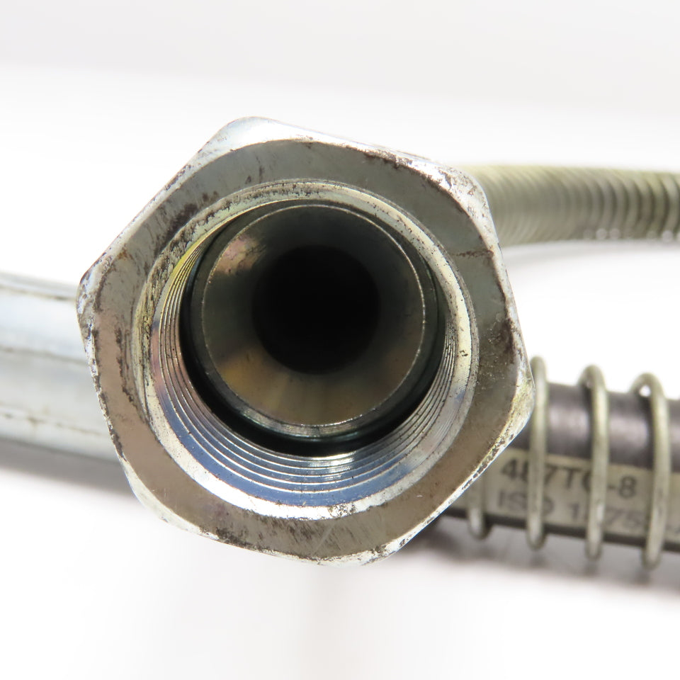 Parker 1/2" (-8) JIC Female Swivel Hose Assembly 4000PSI 41"