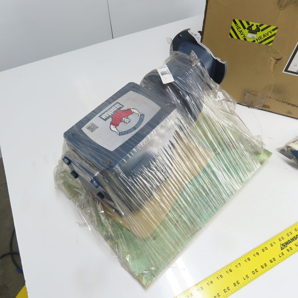 Ironman Grove Gear GR-DXMQ830-75-R1-140 75:1 Double-Reduction Helical Gearbox