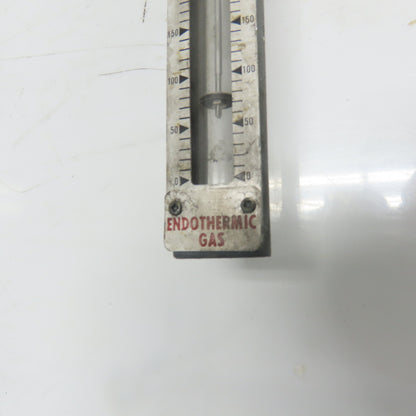 Waukee MV-9 Flow Meter 6" WCG 70°F .59SG 0-500CFH