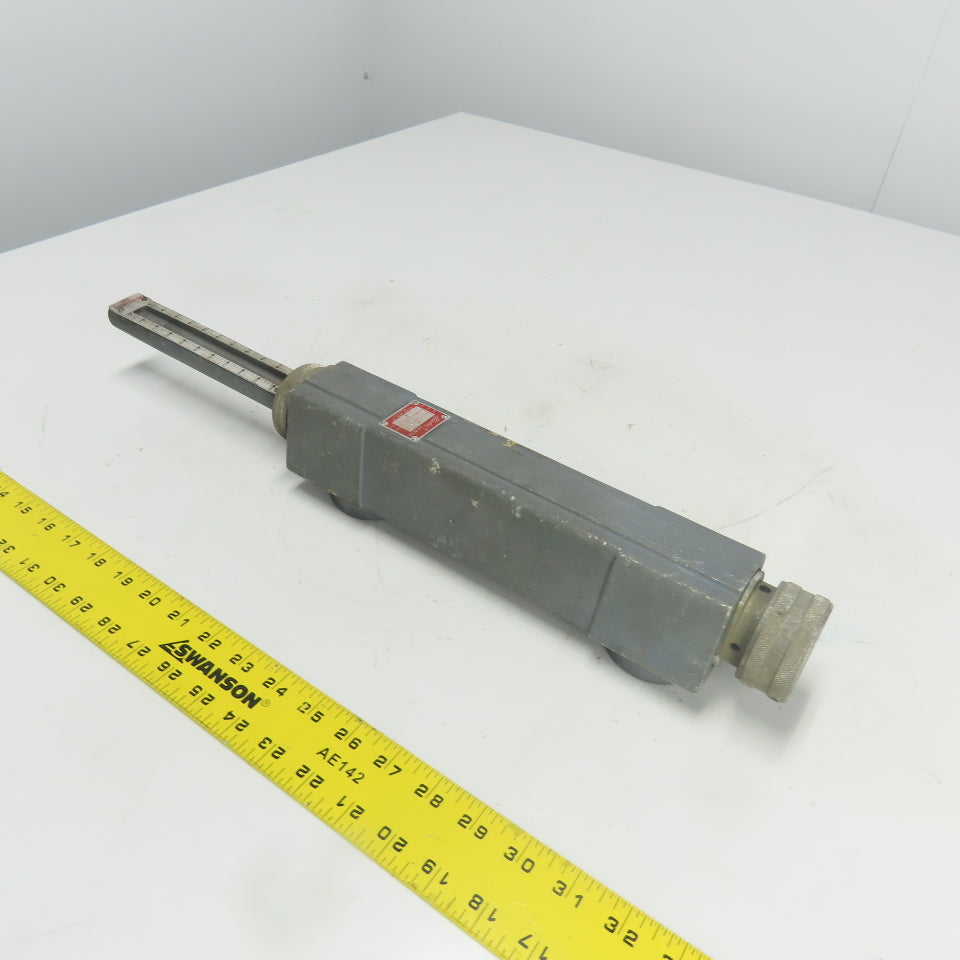 Waukee MV-9 Flow Meter 6" WCG 70°F .59SG 0-500CFH