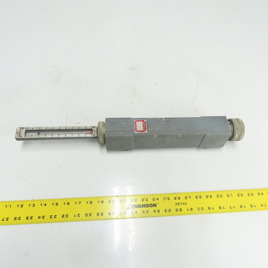Waukee MV-9 Flow Meter 6" WCG 70°F .59SG 0-500CFH