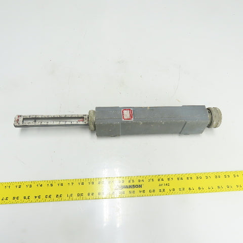 Waukee MV-9 Flow Meter 6" WCG 70°F .59SG 0-500CFH