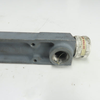 Waukee MV-6 Flow Meter 6" WCG 70°F Temp .65SG 0-150CFH Natural Gas