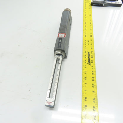 Waukee MV-6 Flow Meter 6" WCG 70°F Temp .65SG 0-150CFH Natural Gas