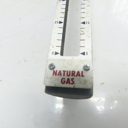 Waukee MV-6 Flow Meter 6" WCG 70°F Temp .65SG 0-150CFH Natural Gas