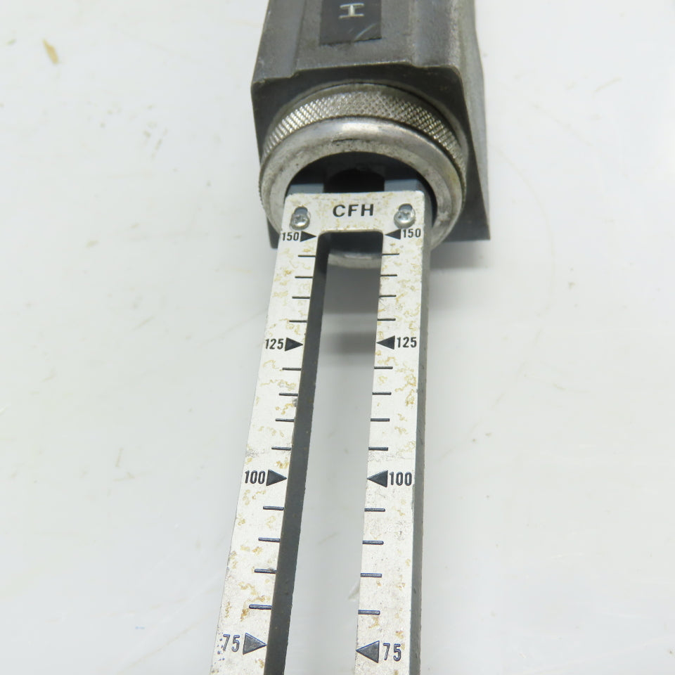 Waukee MV-6 Flow Meter 6" WCG 70°F Temp .65SG 0-150CFH Natural Gas