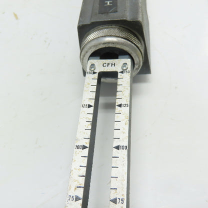 Waukee MV-6 Flow Meter 6" WCG 70°F Temp .65SG 0-150CFH Natural Gas