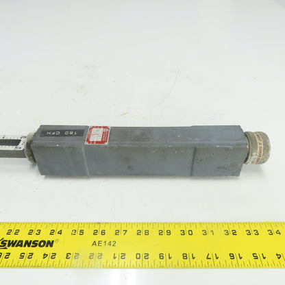 Waukee MV-6 Flow Meter 6" WCG 70°F Temp .65SG 0-150CFH Natural Gas
