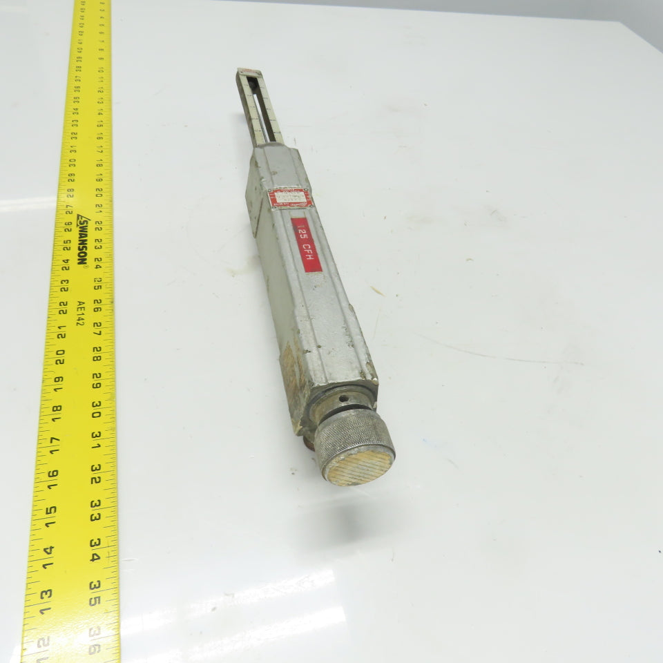 Waukee MV-6 Flow Meter 6" WCG 70°F Temp .65SG 0-150CFH Natural Gas