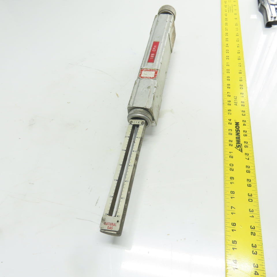 Waukee MV-6 Flow Meter 6" WCG 70°F Temp .65SG 0-150CFH Natural Gas