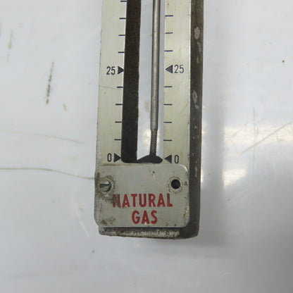 Waukee MV-6 Flow Meter 6" WCG 70°F Temp .65SG 0-150CFH Natural Gas