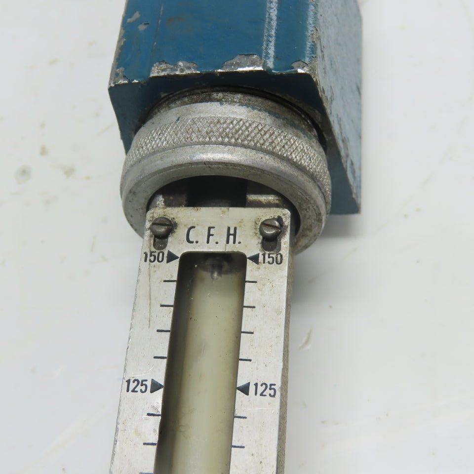 Waukee MV-6 Flow Meter 15PSIG 70°F Temp 0.96SG 0-150CFH Nitrogen