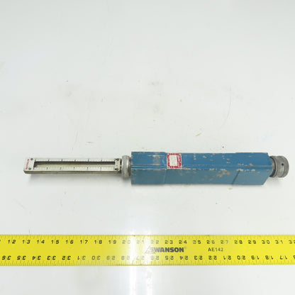 Waukee MV-6 Flow Meter 15PSIG 70°F Temp 0.96SG 0-150CFH Nitrogen