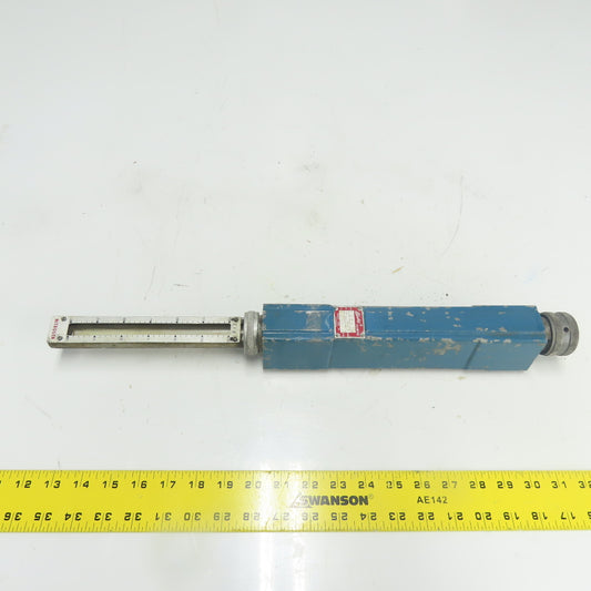 Waukee MV-6 Flow Meter 15PSIG 70°F Temp 0.96SG 0-150CFH Nitrogen