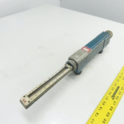 Waukee MV-6 Flow Meter 80SIG 70°F Temp 1.0SG 0-100CFH Air