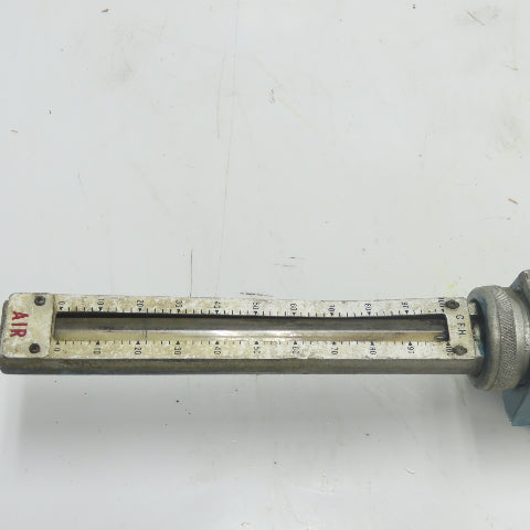 Waukee MV-6 Flow Meter 80SIG 70°F Temp 1.0SG 0-100CFH Air