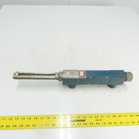 Waukee MV-6 Flow Meter 80SIG 70°F Temp 1.0SG 0-100CFH Air