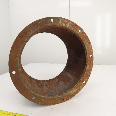 12" x 12" Flanged Steel Pipe Duct Coupling Connector Adapter 8-1/2" Long