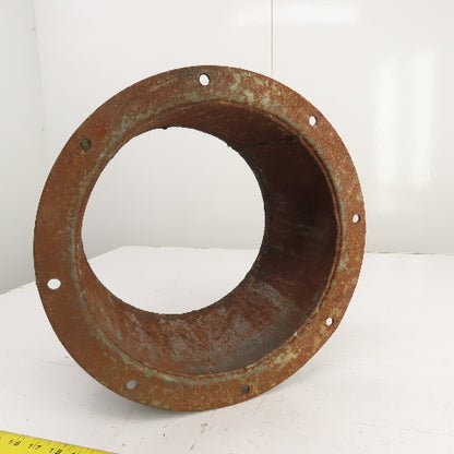 12" x 12" Flanged Steel Pipe Duct Coupling Connector Adapter 8-1/2" Long