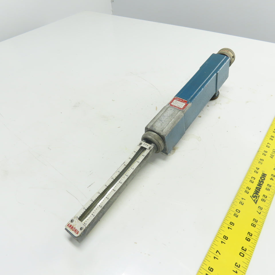 Waukee MV-5 Flow Meter 80SIG 70°F Temp .59SG 0-100CFH Ammonia