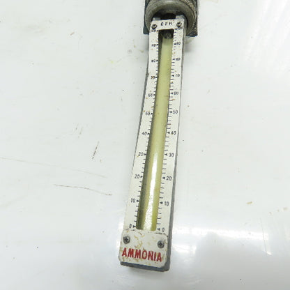 Waukee MV-5 Flow Meter 80SIG 70°F Temp .59SG 0-100CFH Ammonia