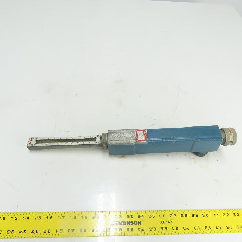 Waukee MV-5 Flow Meter 80SIG 70°F Temp .59SG 0-100CFH Ammonia