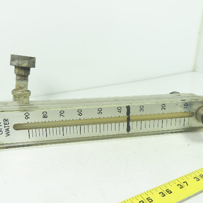 Dwyer Flow Meter 0-90GPH Water 240KPA 35PSIG 130°F Max