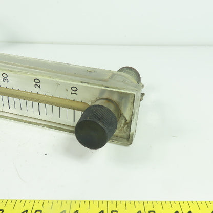 Dwyer Flow Meter 0-90GPH Water 240KPA 35PSIG 130°F Max