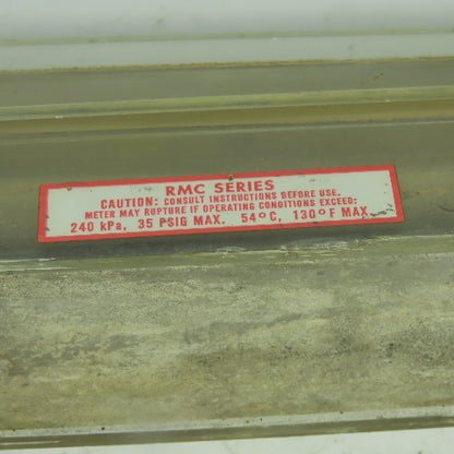 Dwyer Flow Meter 0-90GPH Water 240KPA 35PSIG 130°F Max