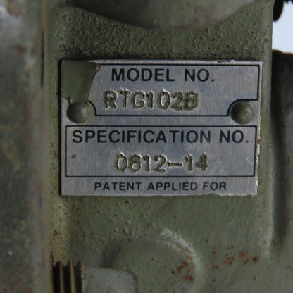 Model RTG102B Holcroft Radiant Tube Gas Burner 0612-14
