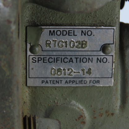Model RTG102B Holcroft Radiant Tube Gas Burner 0612-14