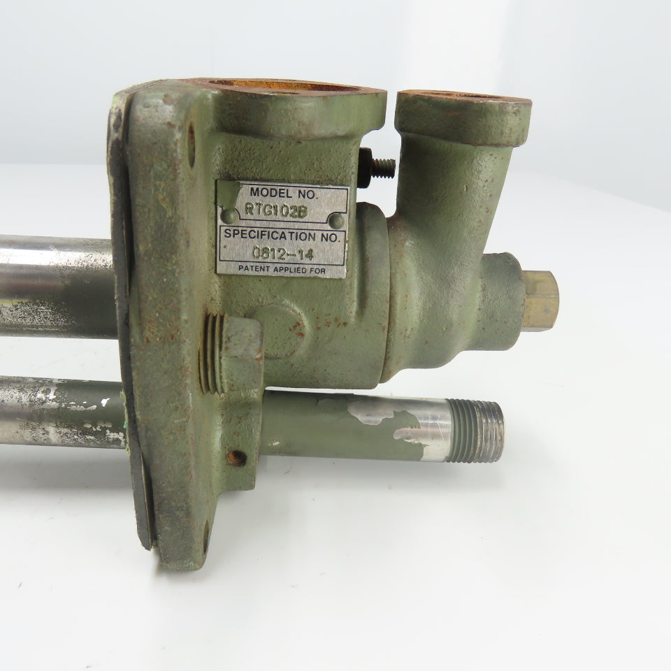 Model RTG102B Holcroft Radiant Tube Gas Burner 0612-14