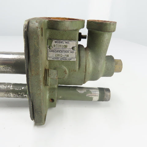Model RTG102B Holcroft Radiant Tube Gas Burner 0612-14