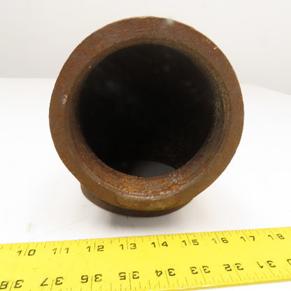 4" NPT Black Iron Pipe 90° Elbow USA
