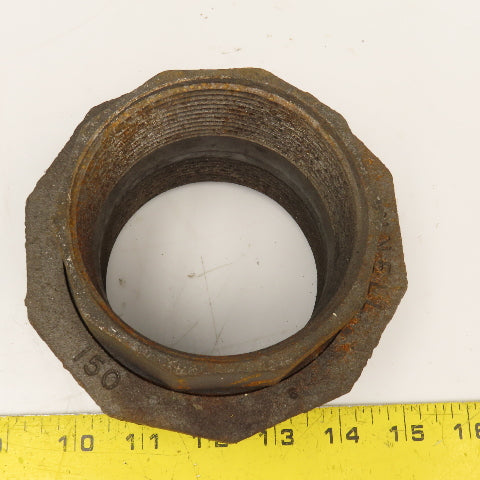 Grinnell 3" NPT Black Iron Pipe Union CL 150