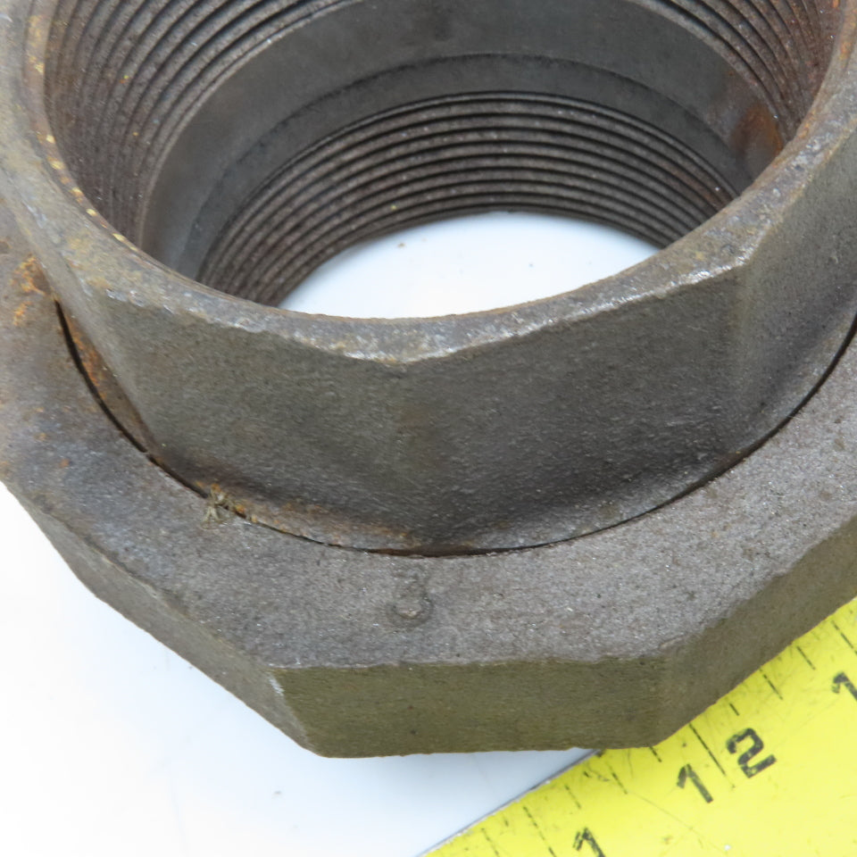 Grinnell 3" NPT Black Iron Pipe Union CL 150