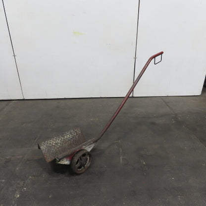 Industrial Material Handling Steel Tube Bundle Parts Cart 18" x 10" V-Deck