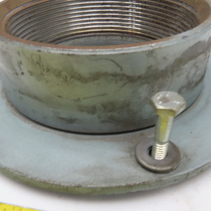 4" NPT Female Pipe Bolt On Dust Collector Table Saw Flange