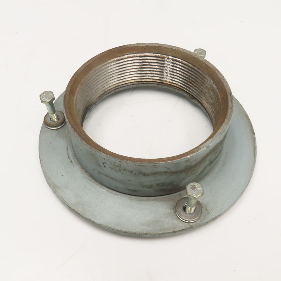 4" NPT Female Pipe Bolt On Dust Collector Table Saw Flange