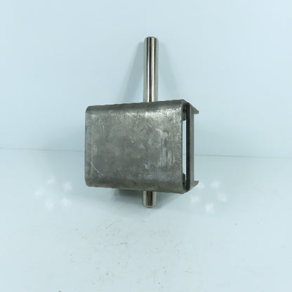 Custom Made 8V V-Belt Drive Pulley & Shaft Mounted With 2 Bearings 1" Shaft