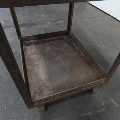 Steel Industrial Rolling Utility Maintenance Cart 30" x 24" x 37" Tall